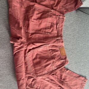 Twik Brick Red Denim Pants